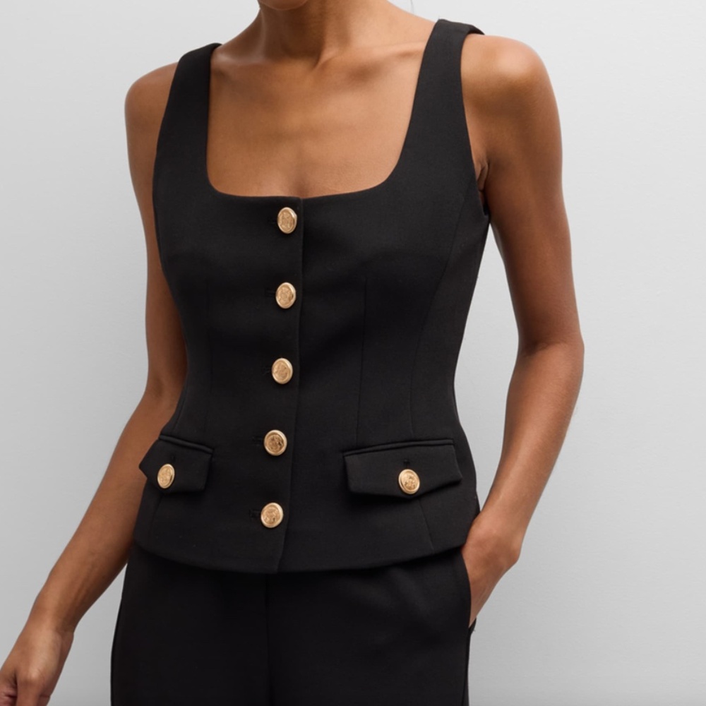 Toccin Georgia Scoop-Neck Vest